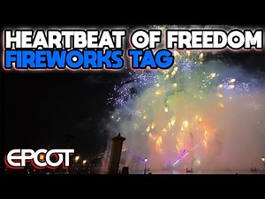EPCOT Luminous with Heartbeat of Freedom 4th of July Finale 2024
