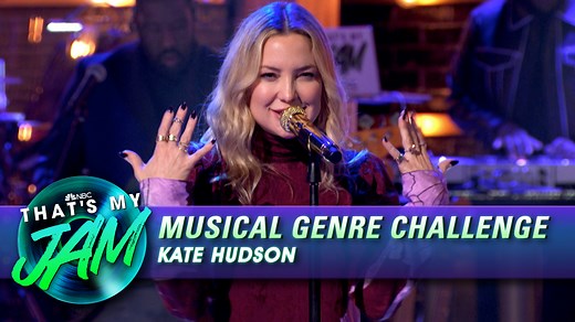 Kate Hudson channels Ariana Grande in a Doo-Wop style performance of “7 Rings”! | The Tonight Show Starring Jimmy Fallon
