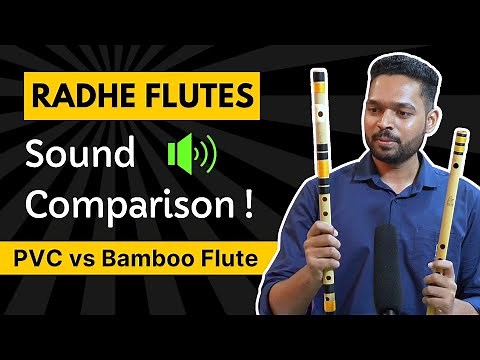 Radhe Flute Review | C Scale Review | PVC Flute vs Bamboo Flute | Flute Sound Comparison | PVC Flute