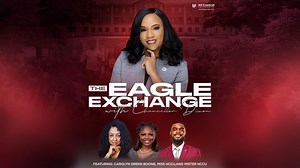 #NCCUCommunity | A new episode of the Eagle Exchange podcast drops this Friday! Join Chancellor Dixon as she sits down with Mister and Miss North Carolina Central University and Dr. Carolyn Green Boone, great-granddaughter of our founder, Dr. James E. Shepard. Don’t miss this powerful conversation. Listen and subscribe on Spotify and Apple Podcasts today. Spotify (audio/video): https://open.spotify.com/show/2RodBrgo8I4KfiVeizdbWT Apple Podcasts (audio only): https://apple.co/41dmSl9 #WeAreNCCU #