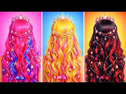 GOOD Mermaid vs BAD Mermaid 😈 Funny Mermaid Beauty Struggles