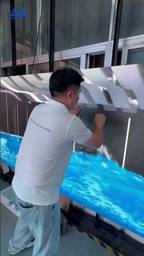 Install and see the effect#leddisplay #leddisplayscreen #ledscreen #ledwall #ledmodule #3deffect