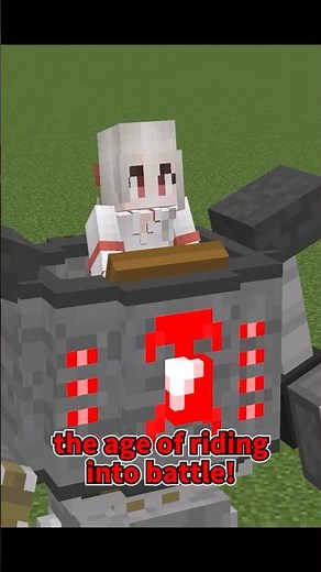 Want Power? Then Ride! Armored Redstone Showcase【#shorts #Minecraft #mod】