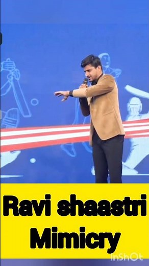 🎤 Ravi Shastri Mimicry | Iconic Commentary Moments Recreated #shorts #cricketshorts #cricket