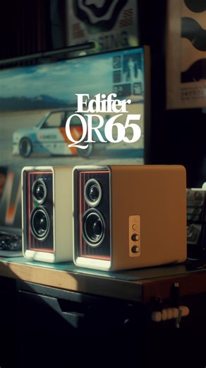 The MOST AESTHETIC Speaker | Edifier QR65 #EdifierQR65 #DeskSetup #AestheticTech #SpeakerReview #SetupGoals | Subtle Motion