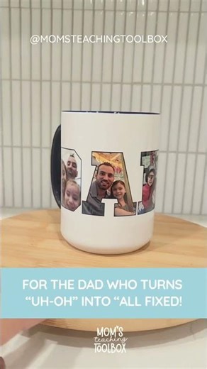 Best Gift Idea for Dad | Custom Photo Keepsake Mug | Gift For Dad