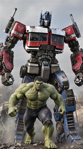 7.1K views · 365 reactions | Megatron’s invasion begins… but Hulk and Optimus Prime rise together to stop him. Earth’s survival is on the line. ⚡ #Hulk #OptimusPrime #Transformers #Megatron #Marvelcrossover | Multiverse Mayhem | Facebook