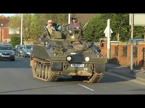Tanks Driving on Public Roads..... and other Tracked Vehicles.
