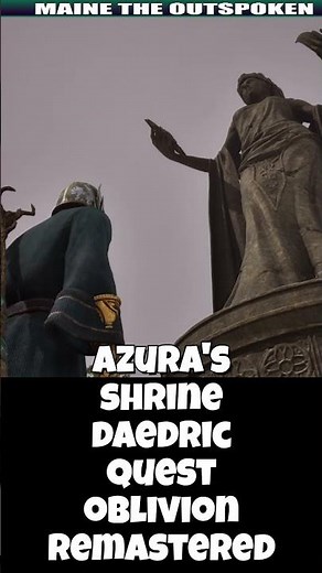 ELDER SCROLLS IV: OBLIVION REMASTERED AZURA'S SHRINE QUEST, AZURA'S STAR #oblivionremastered