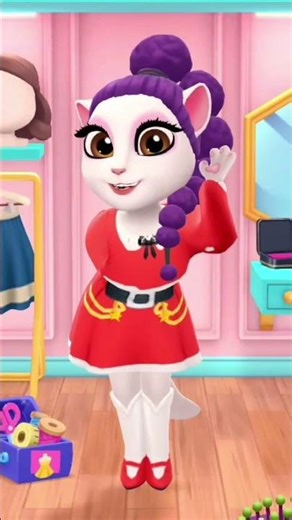 SEGA cosplay by my Talking Angela2 #angela2 #cosplay #popular #fyp #sega #mytalkingangela2 #shorts