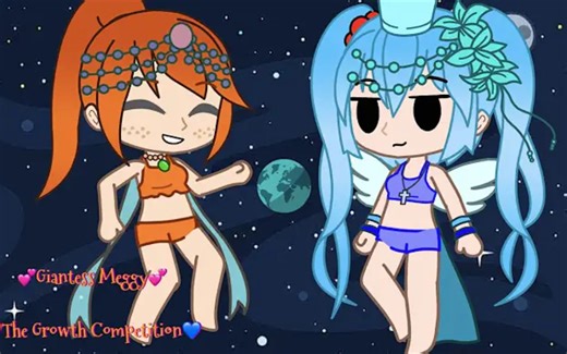💕Giantess Meggy💕 🧡The Growth Competition💙