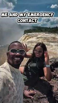 Would YOU SWIM Here 😳? Hanging Over the Edge of Victoria Falls! 😱😱
