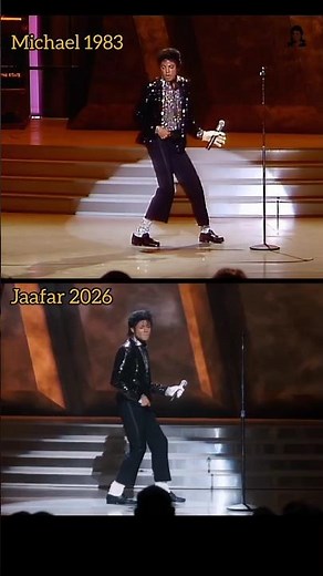 Is Jaafar REALLY Like Michael? Billie Jean (1983 vs 2026) #michaeljackson #shorts