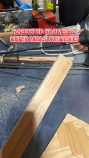 Rabbetted Frames & Miter Measurements