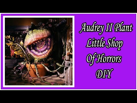 Audrey II Plant DIY From LITTLE SHOP OF HORRORS | Mixed Media | Sculpture | Dollar Tree