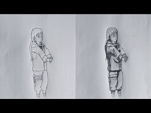 How to Draw Hinata Hyuga | Naruto Shippuden Fan Art Tutorial ✍️