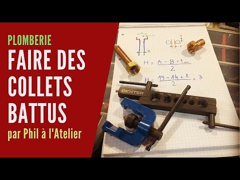 Plumbing: Making flared ends