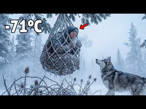 She Was Left to Freeze at −71°C… Then a Husky Refused to Leave an Old Woman Behind