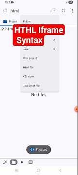 HTML iframe syntax #html5 #coding #codezara