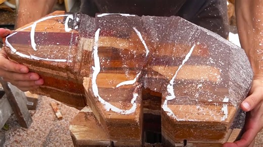 REPOST - Woodcarving & Epoxy Art