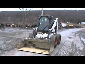 2001 Bobcat 873 G Skid Steer Loader Cab Heat High Flow 73HP Turbo Diesel For Sale Mark Supply Co
