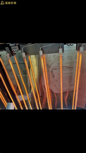 Custom made medium wave infrared heating tube electric heaters element carbon fiber heat lamp