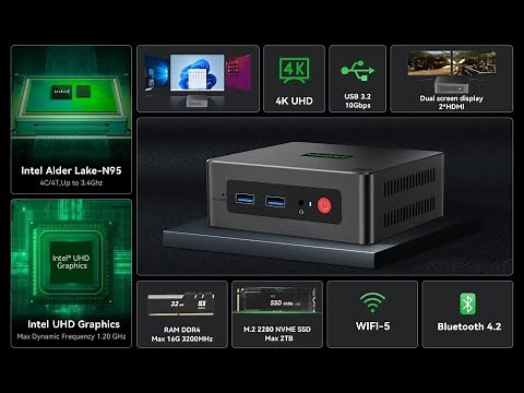 Trigkey Green G4 Intel® N95, mini pc