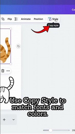 Copy Any Canva Style in One Click! 🎨 #canva