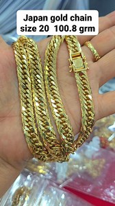 201K views · 983 reactions | Japan gold chain Size 20 100.8 grm | Goldchelle Online Enterprise | Facebook