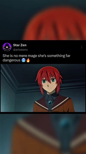 She is no mere mage she's something far dangerous 🥶🔥