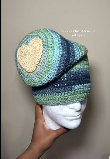 Slouchy Beanie Crochet Tutorial with Custom Options