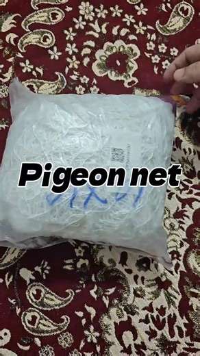 Balcony Safety Net for Pigeons & Birds | Strong Nylon Anti Bird Mesh | Easy Install Multi-Purpose