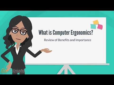 Video 2- What is Computer Ergonomics?