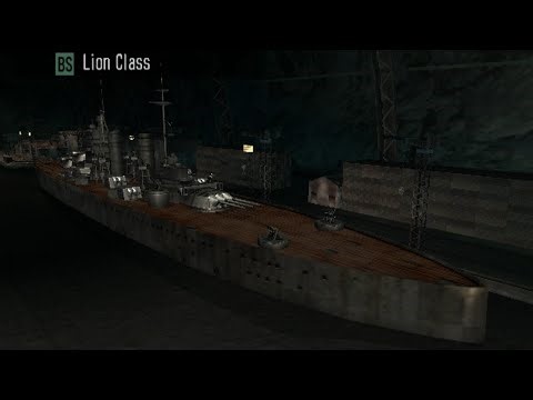 Naval Ops Warship Gunner,Lion Class British Battleship.⚓