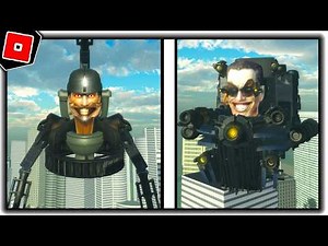 How to get G-MAN 4.0 and ASTRO DETAINER MORPHS in BATHTUB UNIVERSE - Roblox