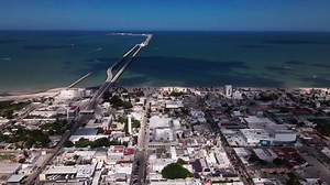 Progreso Most Important Port Yucatan Mexico Stock Footage Video (100% Royalty-free) 1063510645 | Shutterstock