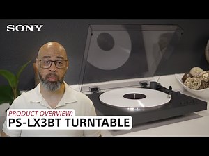 Sony Makes Vinyl Easy: PS-LX3BT Bluetooth Turntable