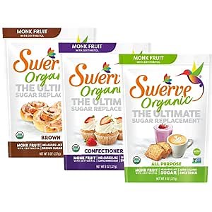 Amazon.com: Swerve Organic Trio- 8oz Granular, Brown and Confectioners : Grocery & Gourmet Food