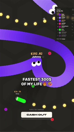 FASTEST 300$ EVER In PULP Slitherio 💰 #shorts #pulp