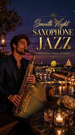 Late Night Saxophone Jazz – Smooth Night Jazz for Relaxation, Focus & Unwind