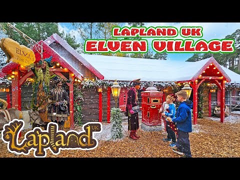 Inside the Elven Village at Lapland UK | Explore the Secret Christmas World (Nov 2024) [4K]