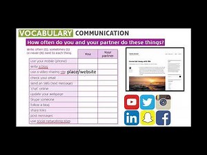 11.1 - Keeping in Touch 01 (Vocabulary&Listening1)