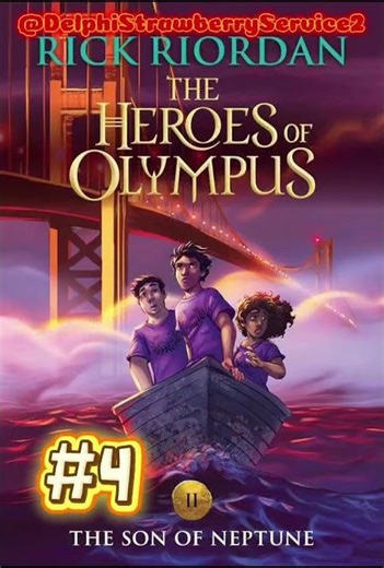 My top five Rick Riordan books.