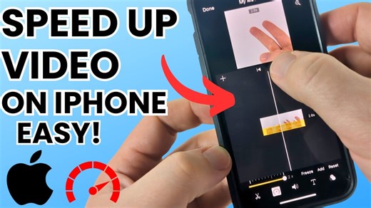 How to Speed Up a Video on iPhone is quick and easy. In this tutorial, I show you step by step how to increase video playback speed using the iMovie app so you can edit videos to make them faster on any iPhone. Let me know if you have any questions while you speed up videos on iPhone. #iPhone #iphonetips #videoediting #tech #howto #tutorial #technology #GaugingGadgets | Gauging Gadgets