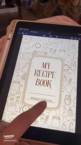 made my own recipe book | Video published by Matty 🫶🏻✨ | Lemon8