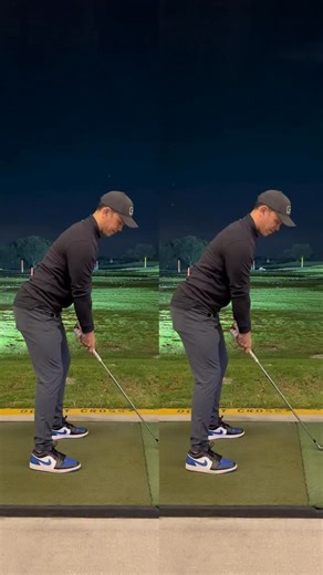 Rick Stewart, PGA on Instagram: "Can you spot the differences? Tell me in the comments: what’s the gap between your swing and a pro’s? Train smarter with Inrange at Clermont National ⛳️🔥 Or online with The Golf Academy!"