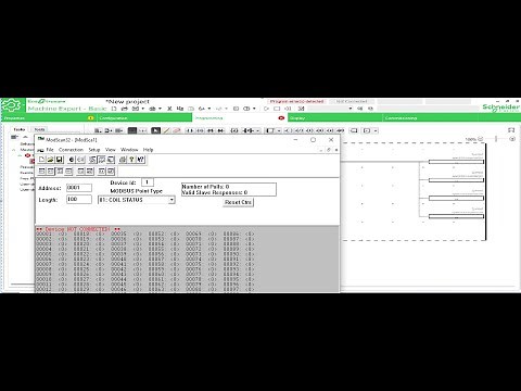 how to use software modscan32 | modscan tcp & rs485 | modbus communication in plc | MODSCAN Software