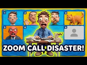 Zoom Meeting Fails Everyone Has Live - Claymation