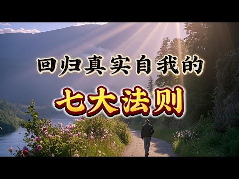 回归真实自我的七大法则｜7 Laws to Return to Your True Self