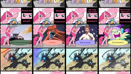 MLP同人漫画-第四面墙的召唤